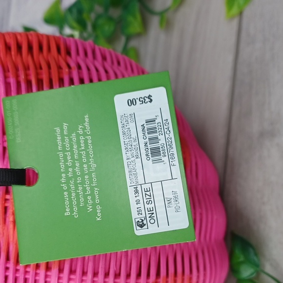Kate Spade X Target Wicker Bag NWT - Picture 3 of 6